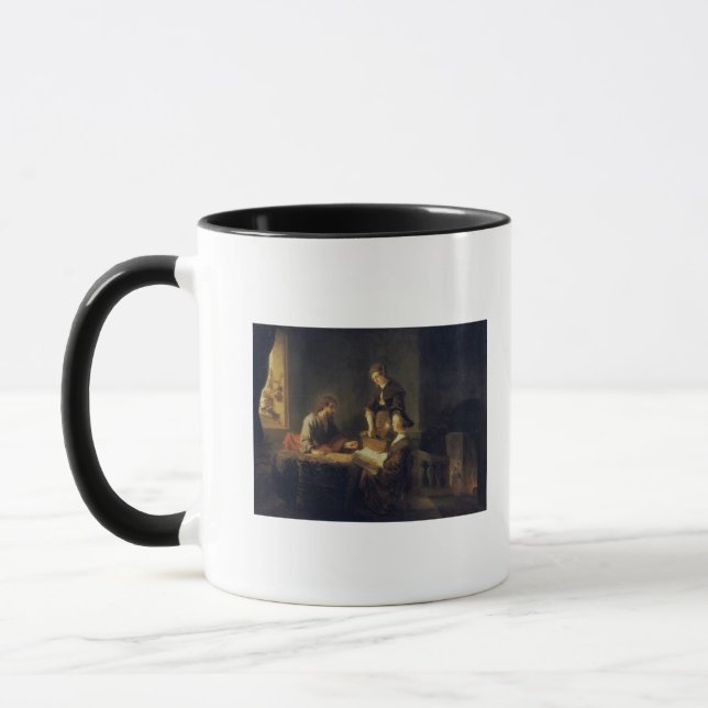 Caneca Cristo na casa de Martha e de Mary (Esquerda)