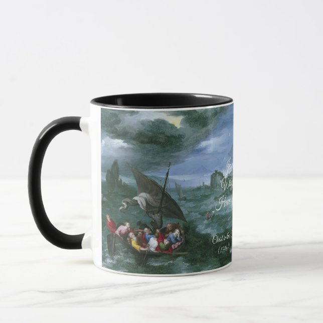Caneca Cristo na Tempestade (Esquerda)