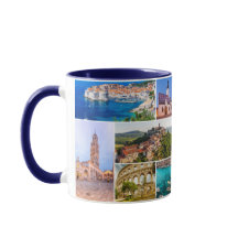 Croácia | Hrvatska | Colagem de Fotografias Viagem