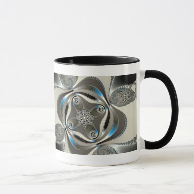 Caneca Cromo - Fractal (Direita)