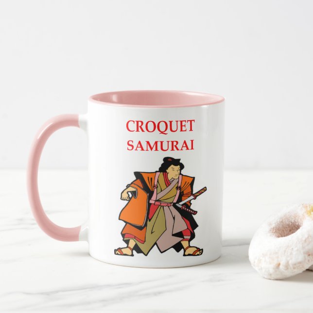 CANECA CROQUET (Com Donut)
