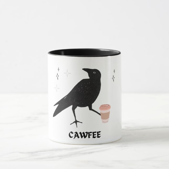 Caneca Crow Cawfee Mug (Centro)