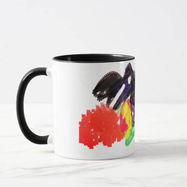 Caneca Crow fly outono (Esquerda)