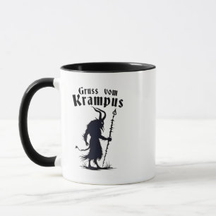Caneca Cruss Vom Krampus Natal Xmas Diabo Assustador