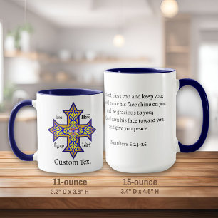 Caneca Cruz Copta
