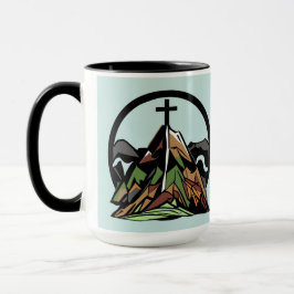 Caneca Cruz Cristã Velha e Resistente