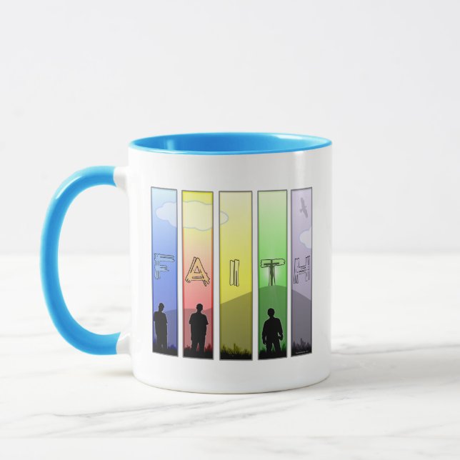 Caneca Cruz da Fé (Esquerda)
