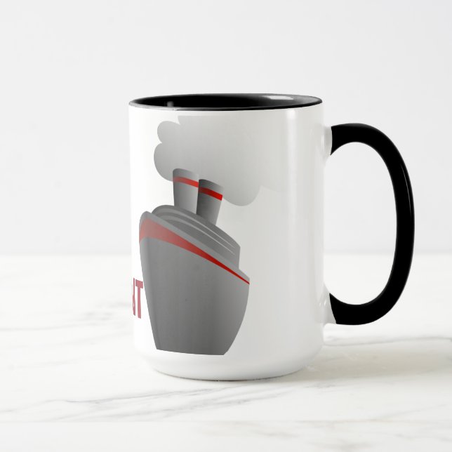 Caneca Cruzamento com a aposentadoria (Direita)