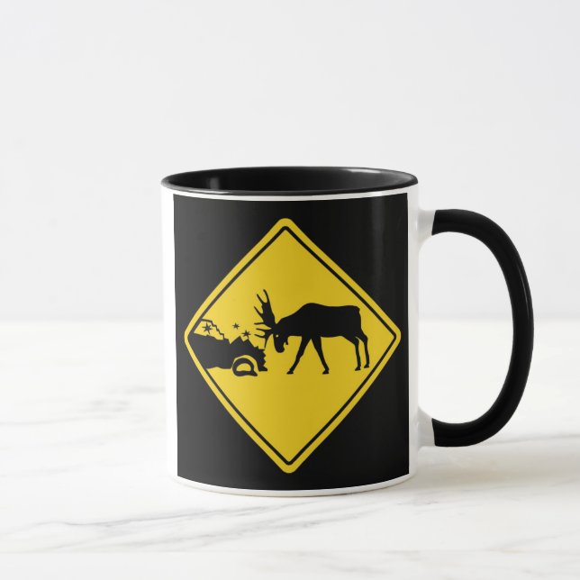 Caneca Cruzamento dos alces (Direita)