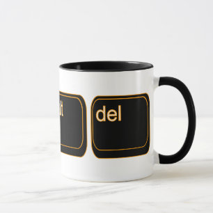 Caneca CTRL Alt Del