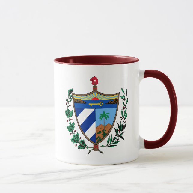 Caneca cuba coat of arms (Direita)