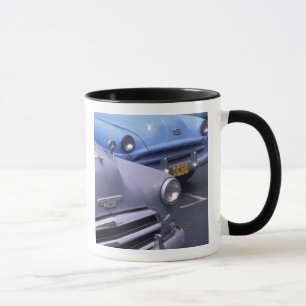 Caneca Cuba, Havana. Clássicos automóveis dos anos 50