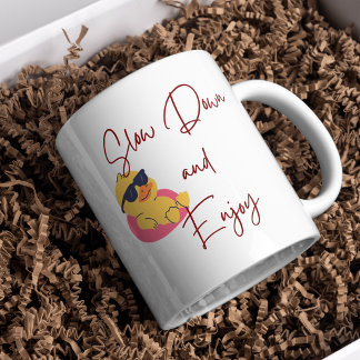 Caneca Cuidado Pessoal Divertido Vibrações Relax Cuquote