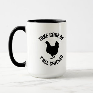 Caneca cuide de todo o frango