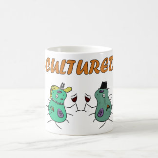 Caneca "cultivada" da microbiologia
