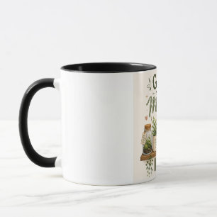 Caneca Cultive Sua Própria Magia Planta Estética para M