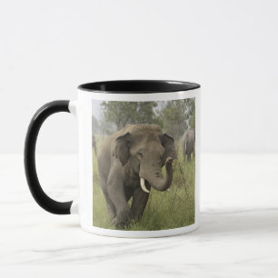 Caneca Cumprimento elefante indiano/asiático, Corbett