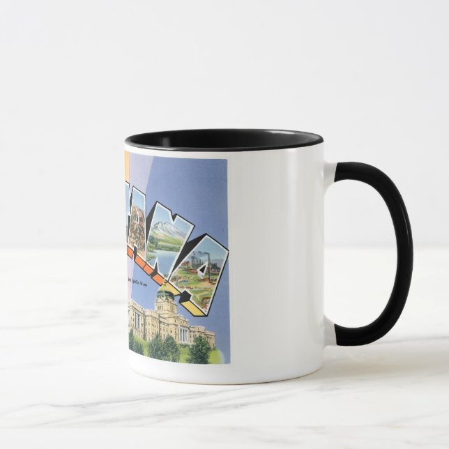 Caneca Cumprimentos de Montana! (Direita)