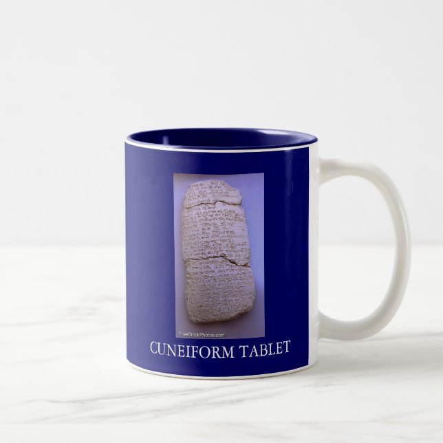 Caneca CUNEIFORM da TABULETA de ISRAEL (Direita)