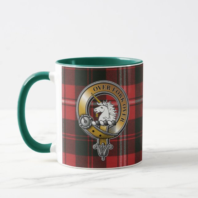 Caneca Cunningham Tartan & Crachá (Esquerda)