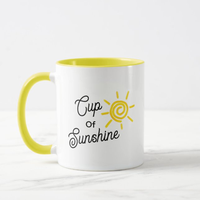 Caneca Cup of Sunshine Summer Vibe Modern Mindfulness (Esquerda)