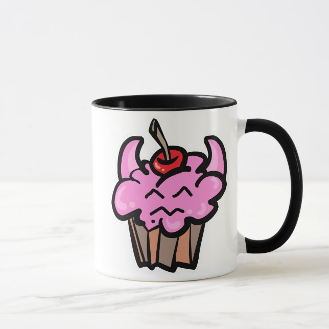 Caneca Cupcake Comida do diabo (Direita)