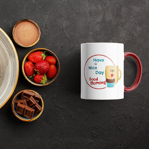 Caneca Cupcake de cereja personalizado Coffee Mug