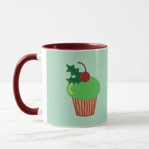 Caneca Cupcake de Natal