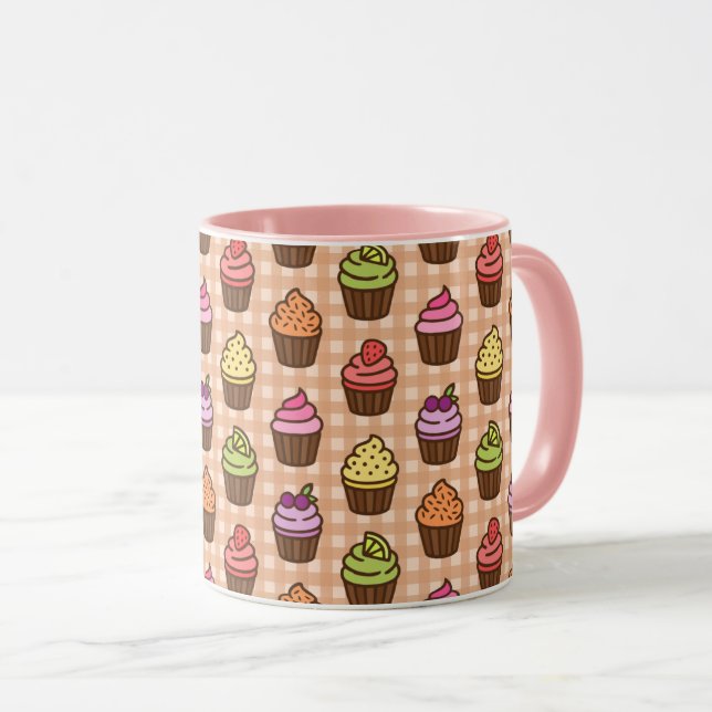 Caneca Cupcakes (Frente Esquerda)