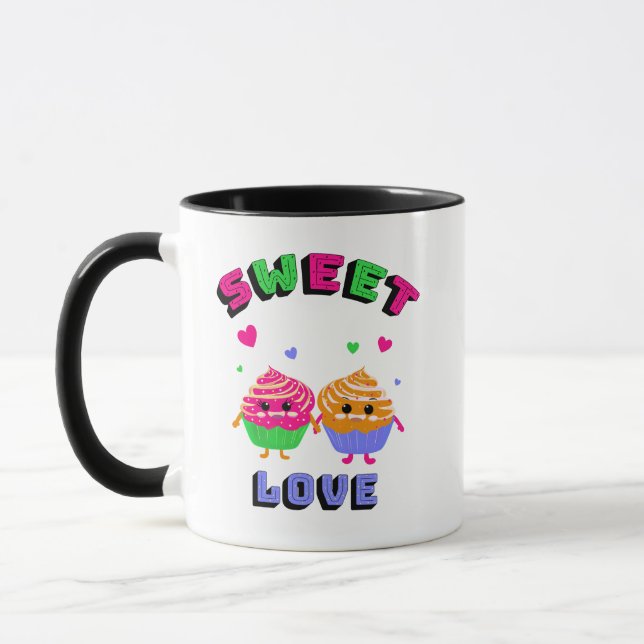 Caneca Cupcakes bonitos (Esquerda)