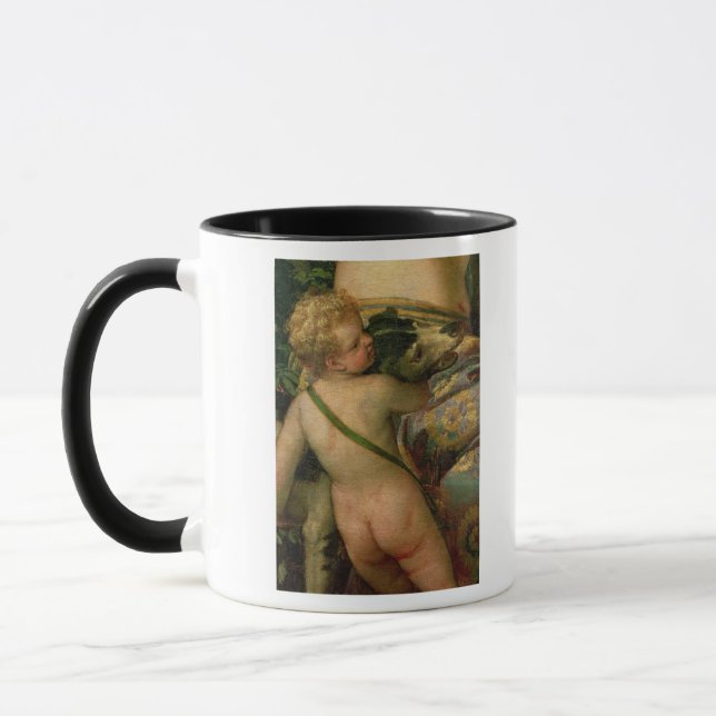 Caneca Cupido, detalhe de Venus e Adonis, 1580 (Esquerda)