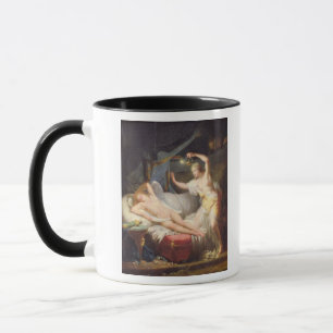 Caneca Cupido e psique