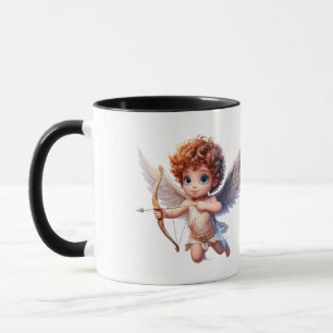 Caneca Cupido em voo