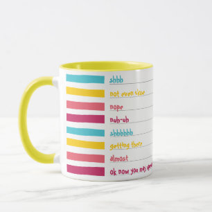 Caneca Cuppa Divertido Coloridos Shushushes de Doces Stri