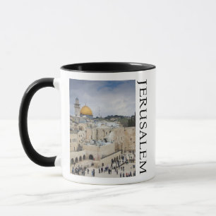 Caneca Cúpula da Rocha   Praça do Muro Ocidental, Jerusal