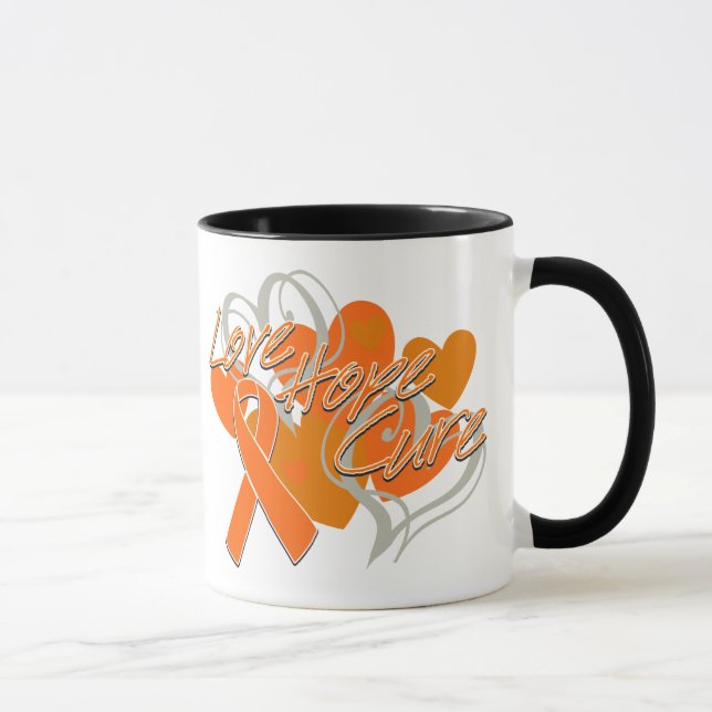 Caneca Cura da esperança do amor de RSD (Direita)