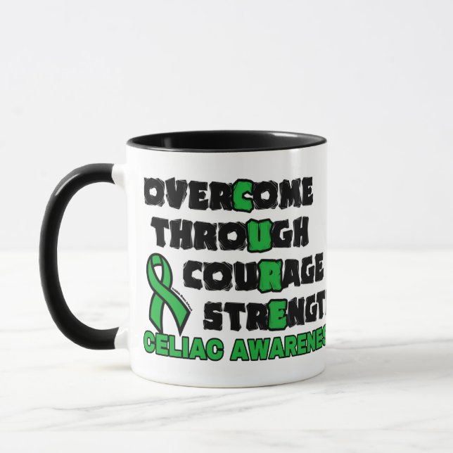 Caneca CURE... Celiac Mug (Esquerda)