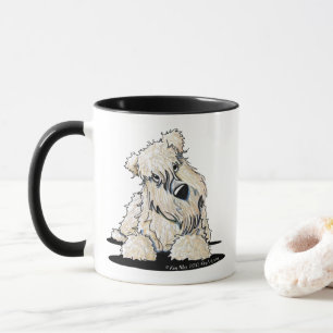 Caneca Curiosa do Wheaten Terrier