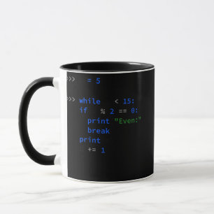 Caneca Curioso Python Coding Código do Pai Python Padre G