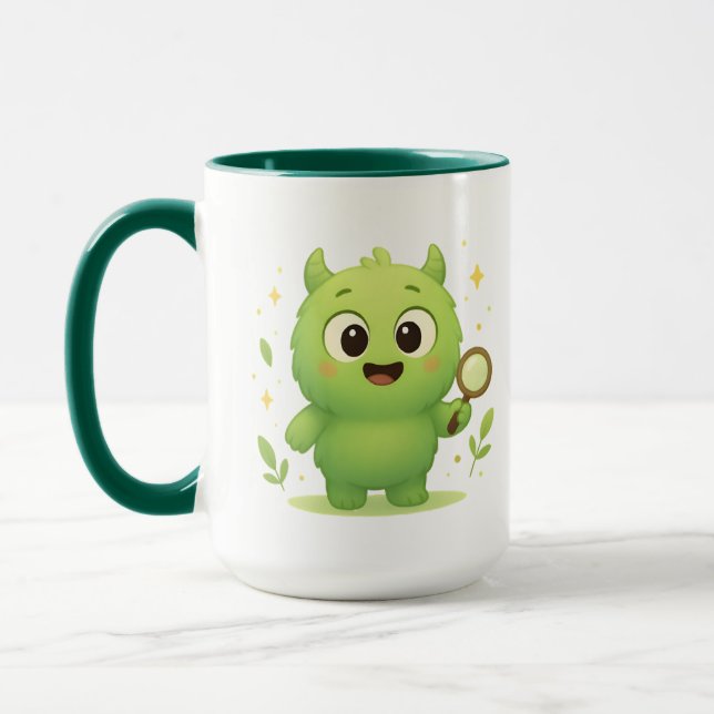 Caneca Curious Explorer Monster Kids Mug  (Esquerda)
