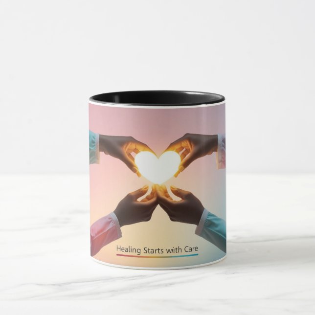 Caneca Curta seu dia com cada passo (Centro)