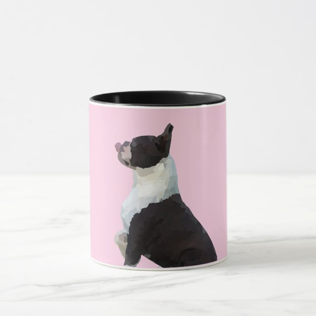 Caneca Custa Boston Terrier Mug (Centro)