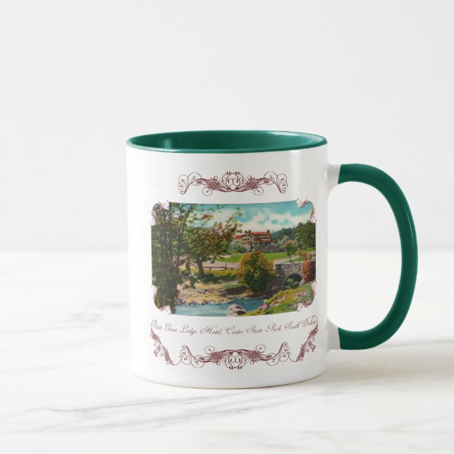 Caneca Custer State Park Game Lodge Coffee Mug (Direita)