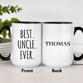 Caneca Custom Best Uncle Ever
