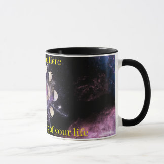 Caneca Custom Celestial Moon Phases Spiritual Coffee Mug
