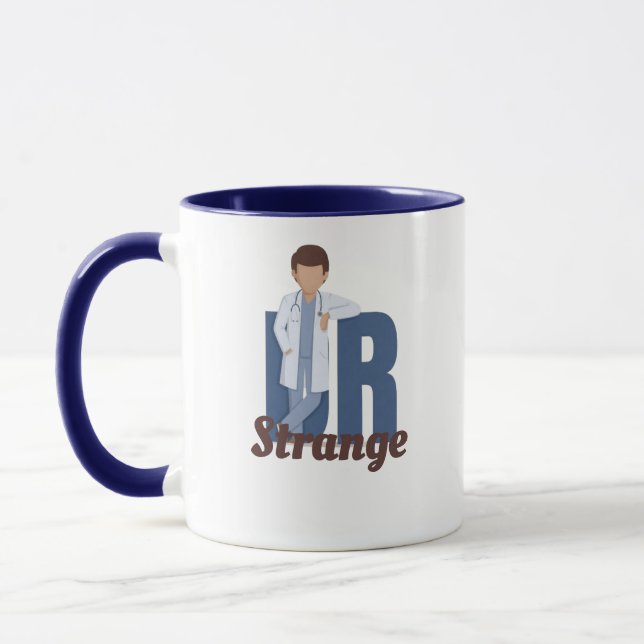 Caneca Custom Doctor Name Mug – Personalized DR gift (Esquerda)