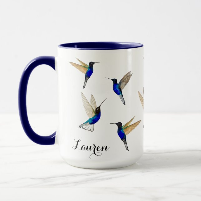Caneca Custom Hummingbirds Mug (Esquerda)