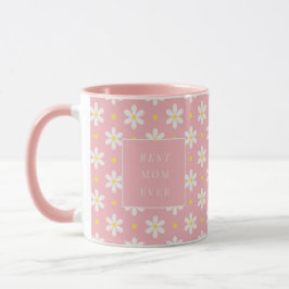 Caneca Custom Mother's Day Gift Personalized Daisy