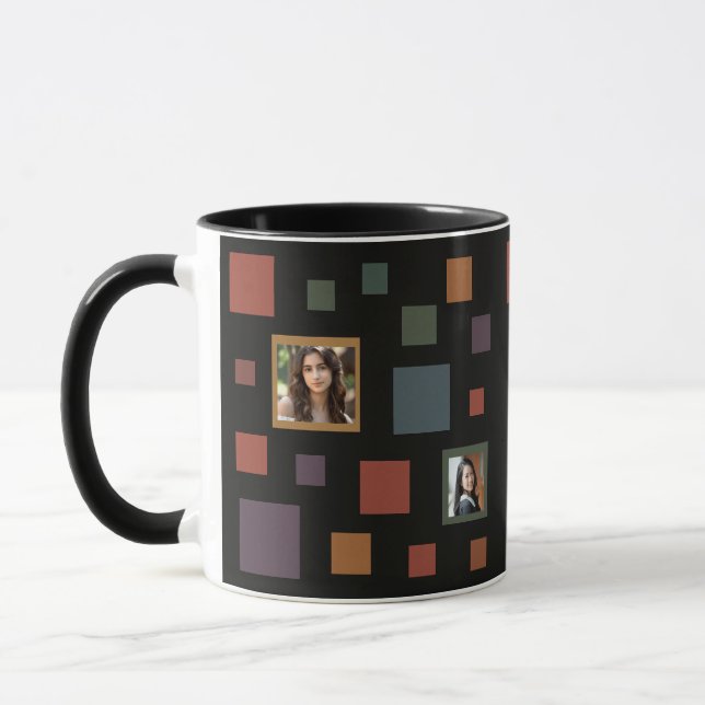Caneca Custom Photo Squares (Esquerda)