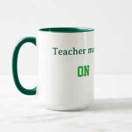 Caneca Custom Teacher Gift Mug 